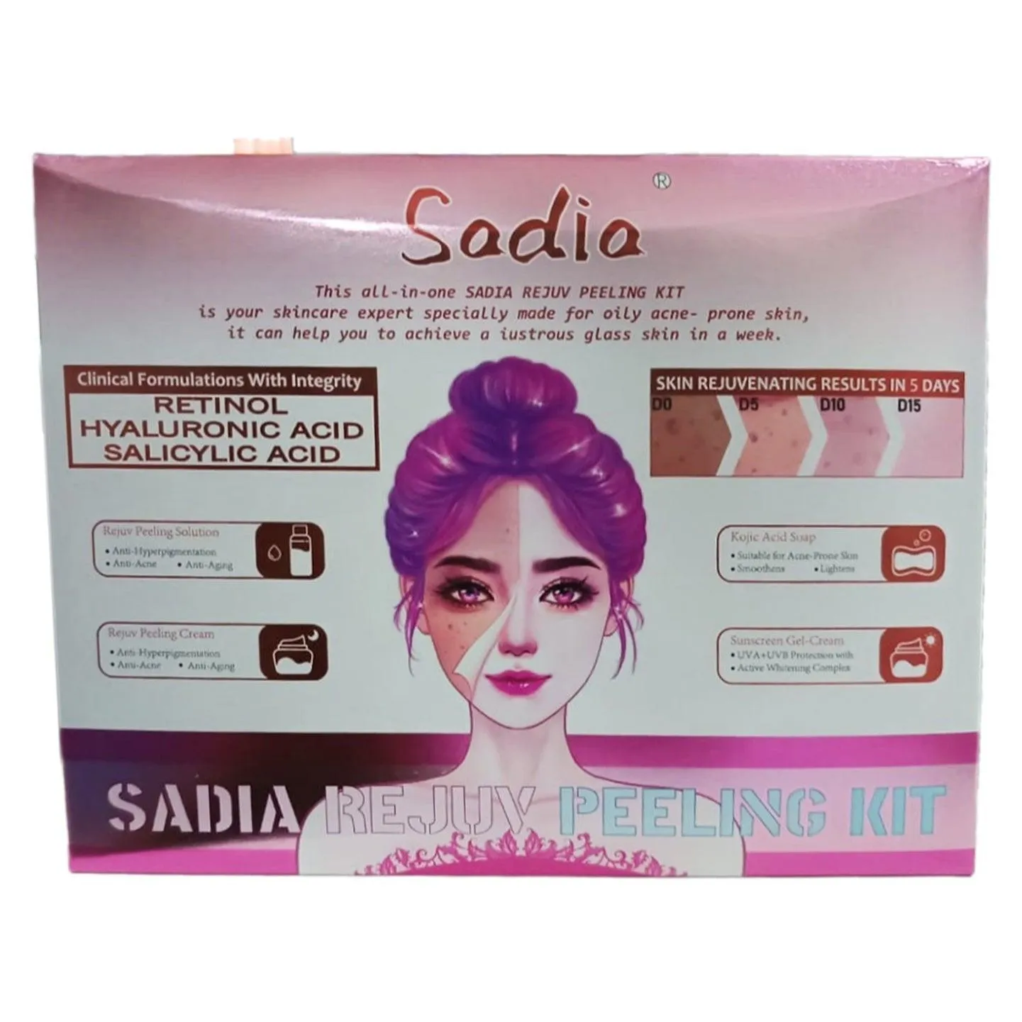 Sadia Rejuv Peeling Kit