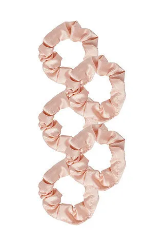 Satin Sleep Scrunchies | Blush