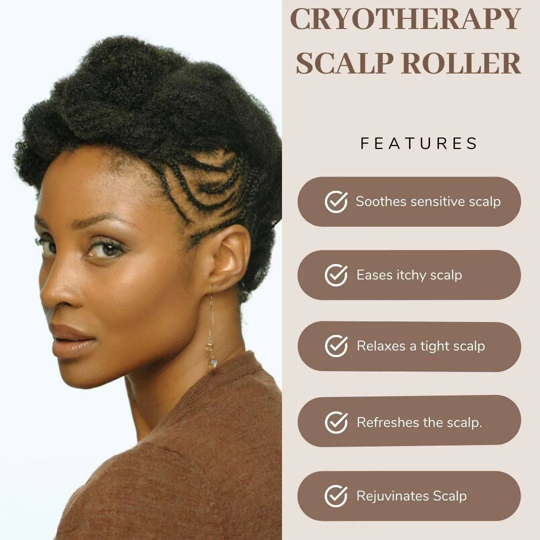 Scalp Roller for Dry Scalp, Itch Relief & Hair Growth