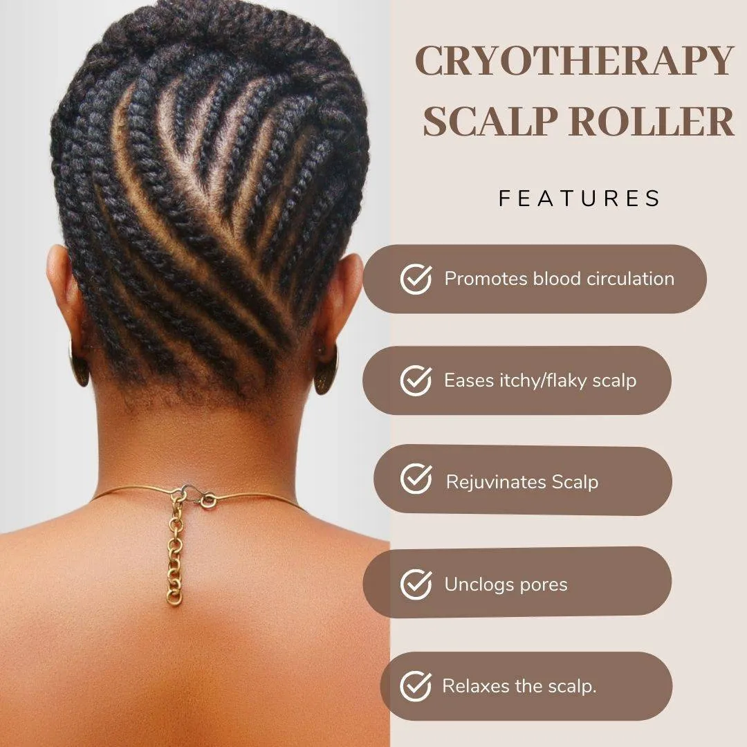 Scalp Roller for Dry Scalp, Itch Relief & Hair Growth