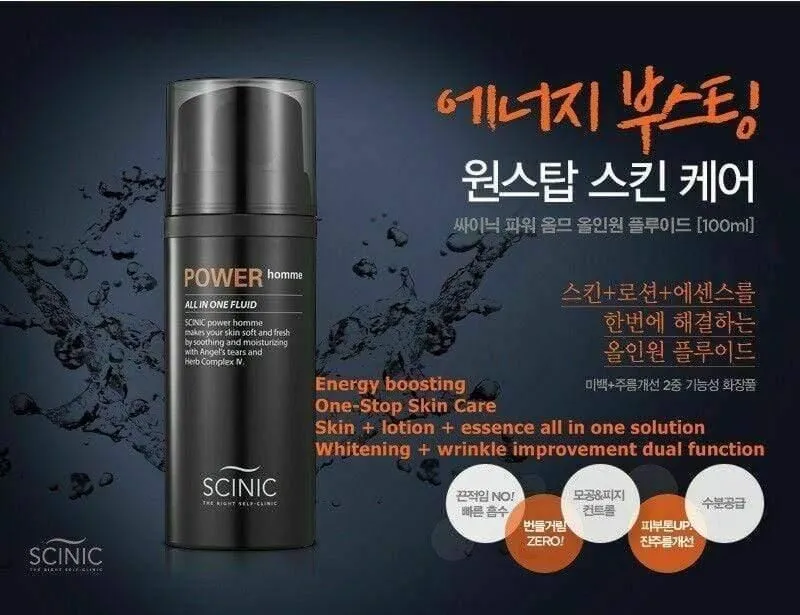 SCINIC Power Homme All In One Fluid 150ml