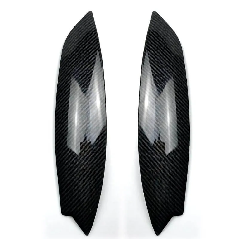 (Set of 2) Pinalloy Real Carbon Fiber Headlight Eyelids For  Golf 5