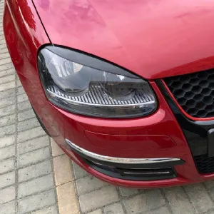(Set of 2) Pinalloy Real Carbon Fiber Headlight Eyelids For  Golf 5
