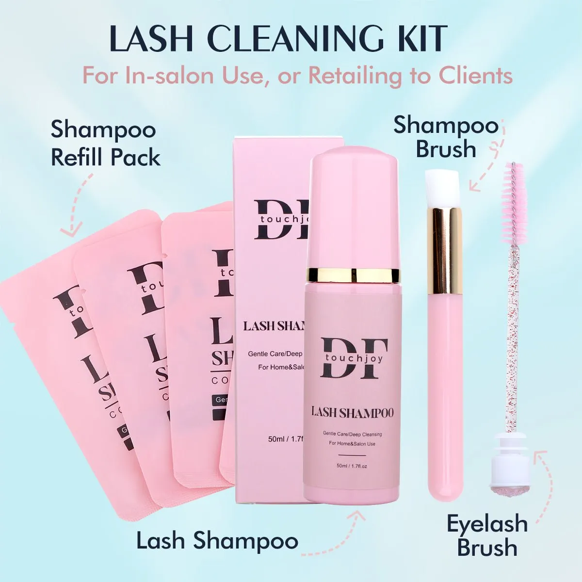Shampoo Mousse Eyelash Foam Cleaner