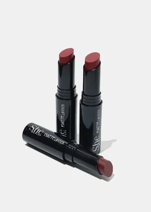 She Matte Lipstick- Reds