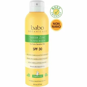 Sheer Zinc Sunscreen SPF 30 6 fl oz By Babo Botanicals
