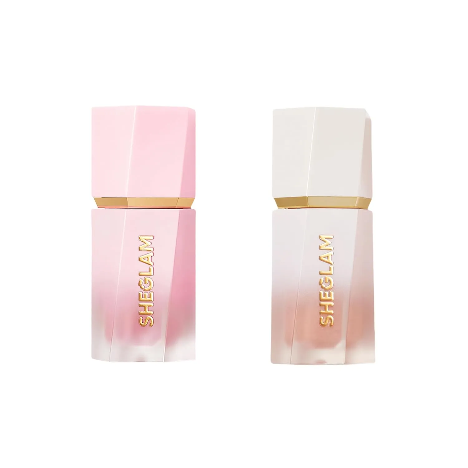 SHEGLAM Color Bloom Liquid Blush-Love Cake and Liquid Highlighter-Bellini Brunch