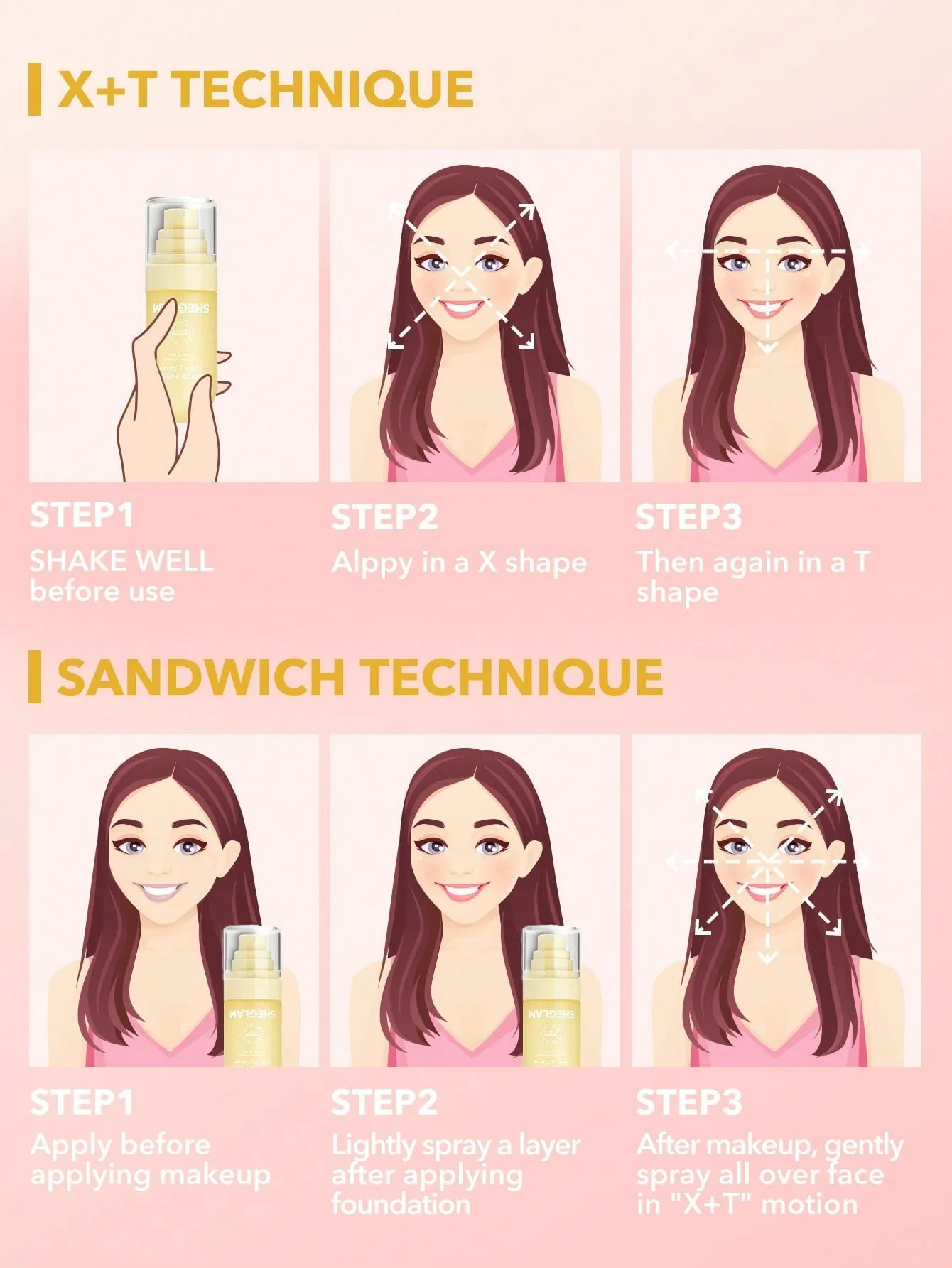 SHEGLAM Press Refresh Setting Spray