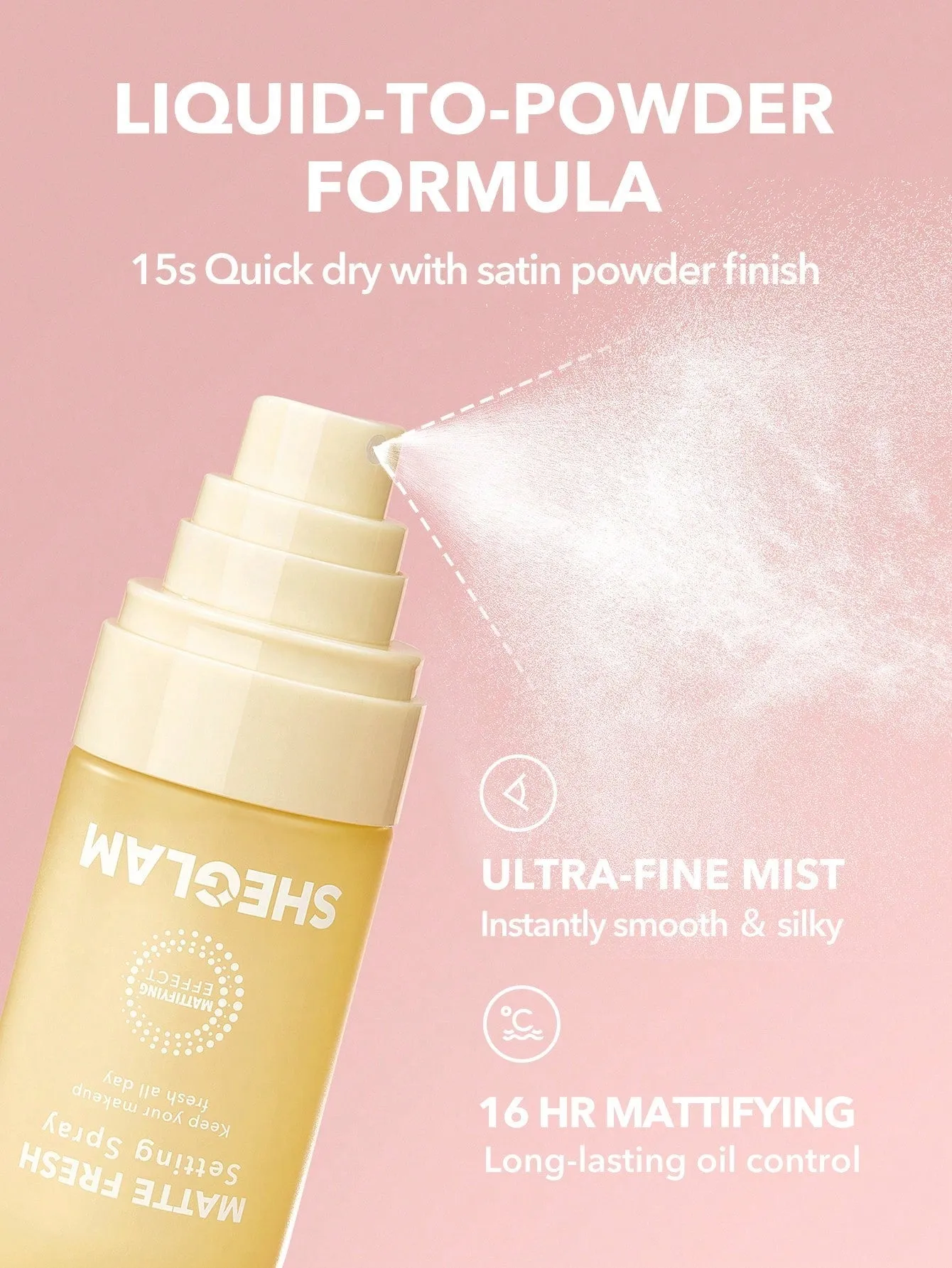 SHEGLAM Press Refresh Setting Spray