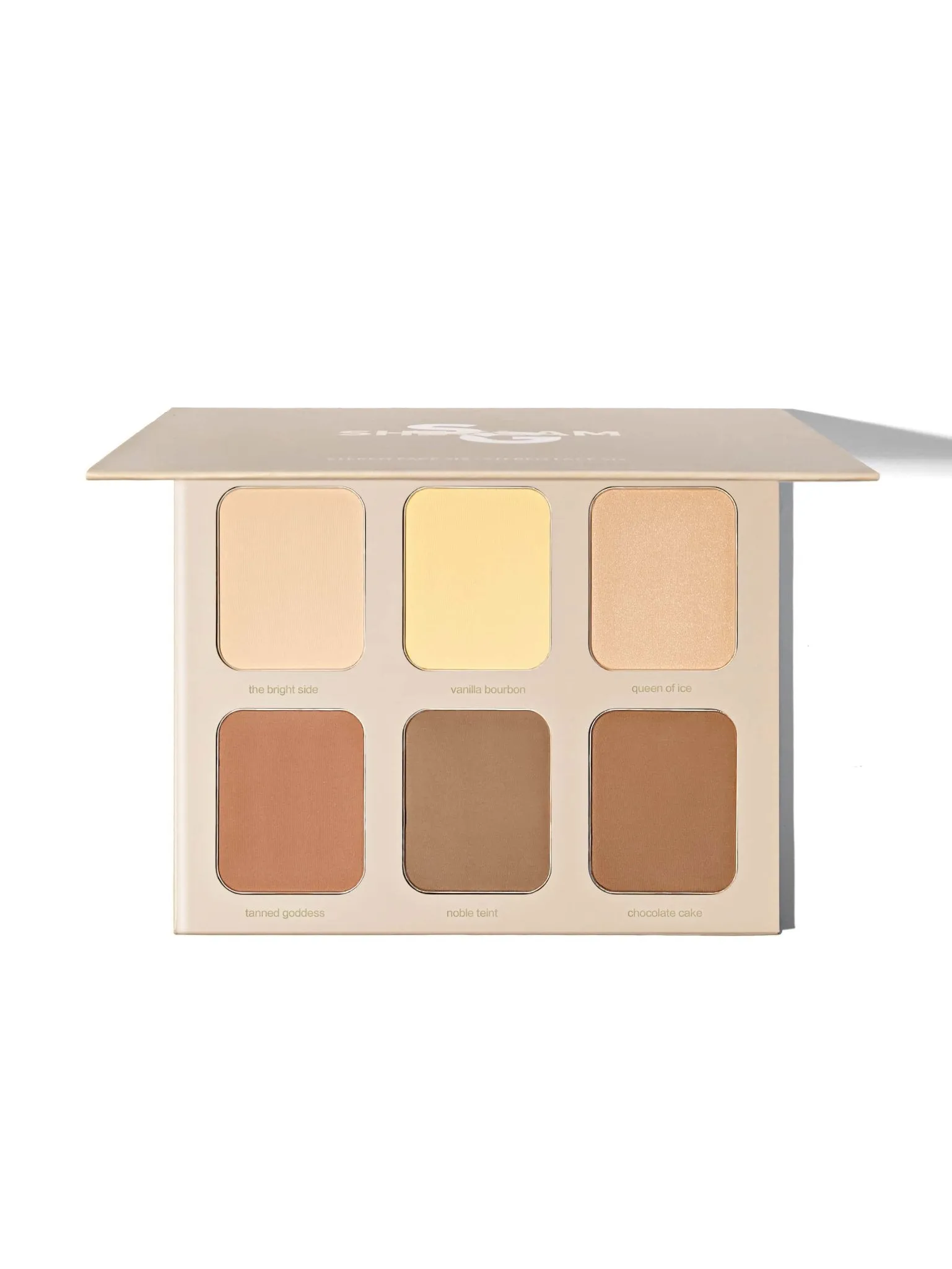 SHEGLAM STEREO FACE Six-NUDE  6-Color Powder Contour Palette