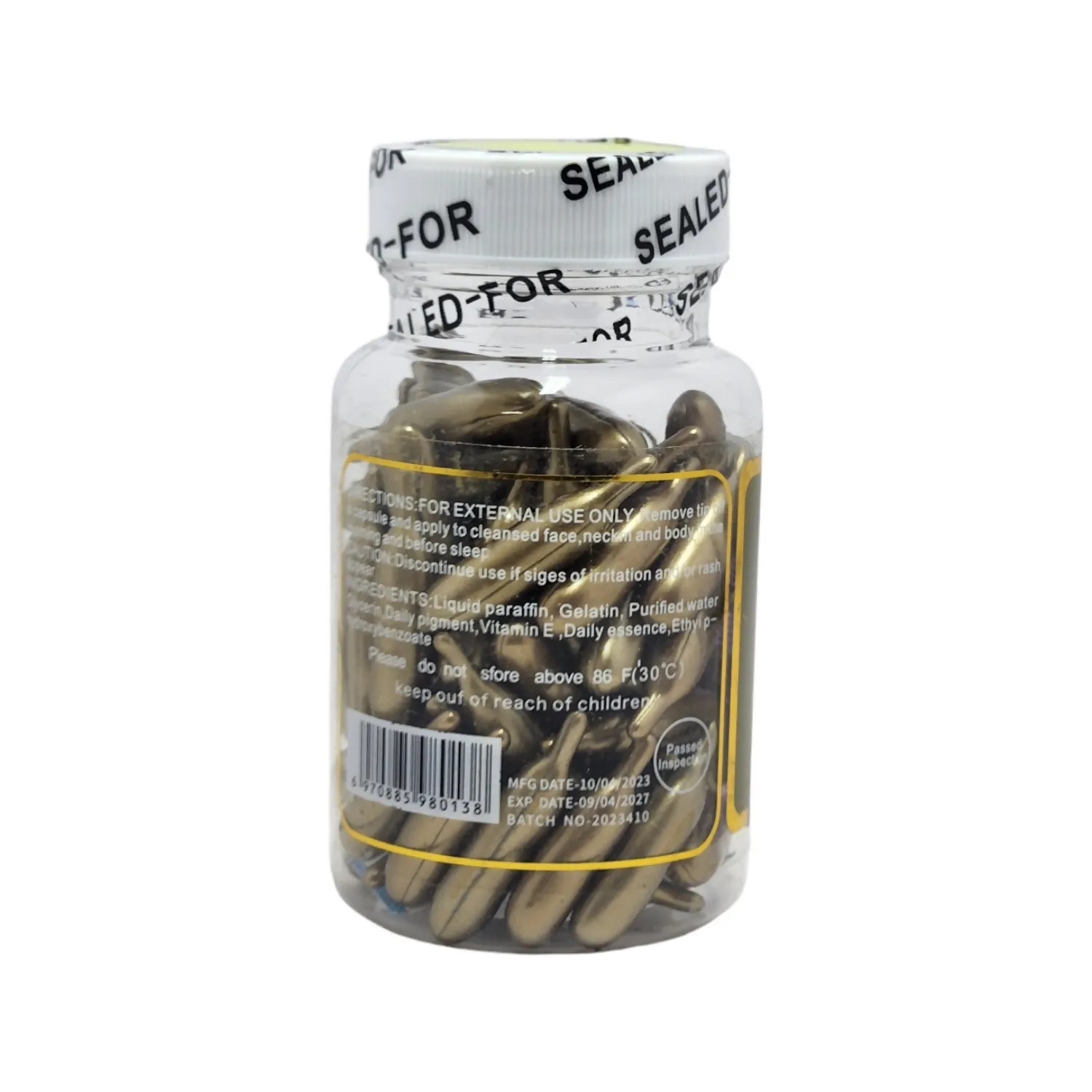 Shills Professional Vitamin E Facial Oil Capsules 24g (Bronze)