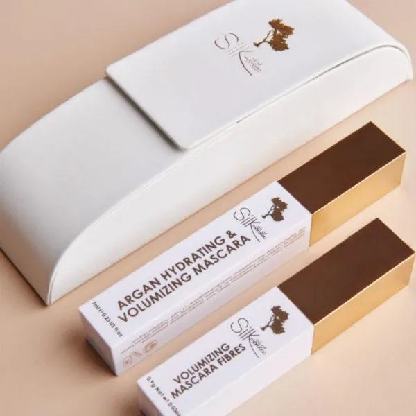 Silk Oil of Morocco Hydrating & Volumising Fibre Lash Mascara Kit