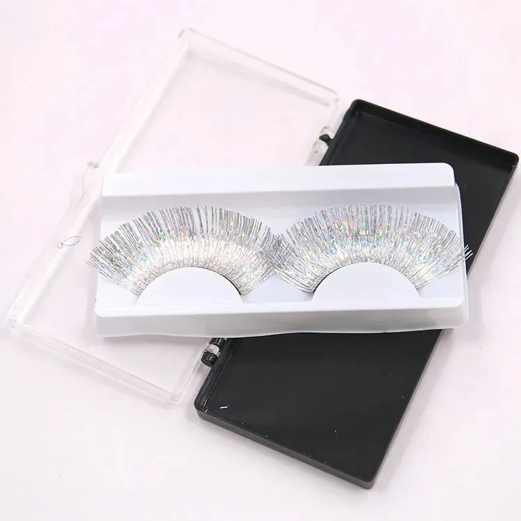 Silver Laser Dazzle Eyelashes