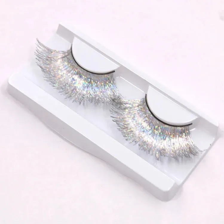 Silver Laser Dazzle Eyelashes