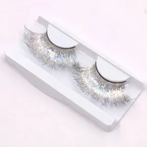 Silver Laser Dazzle Eyelashes
