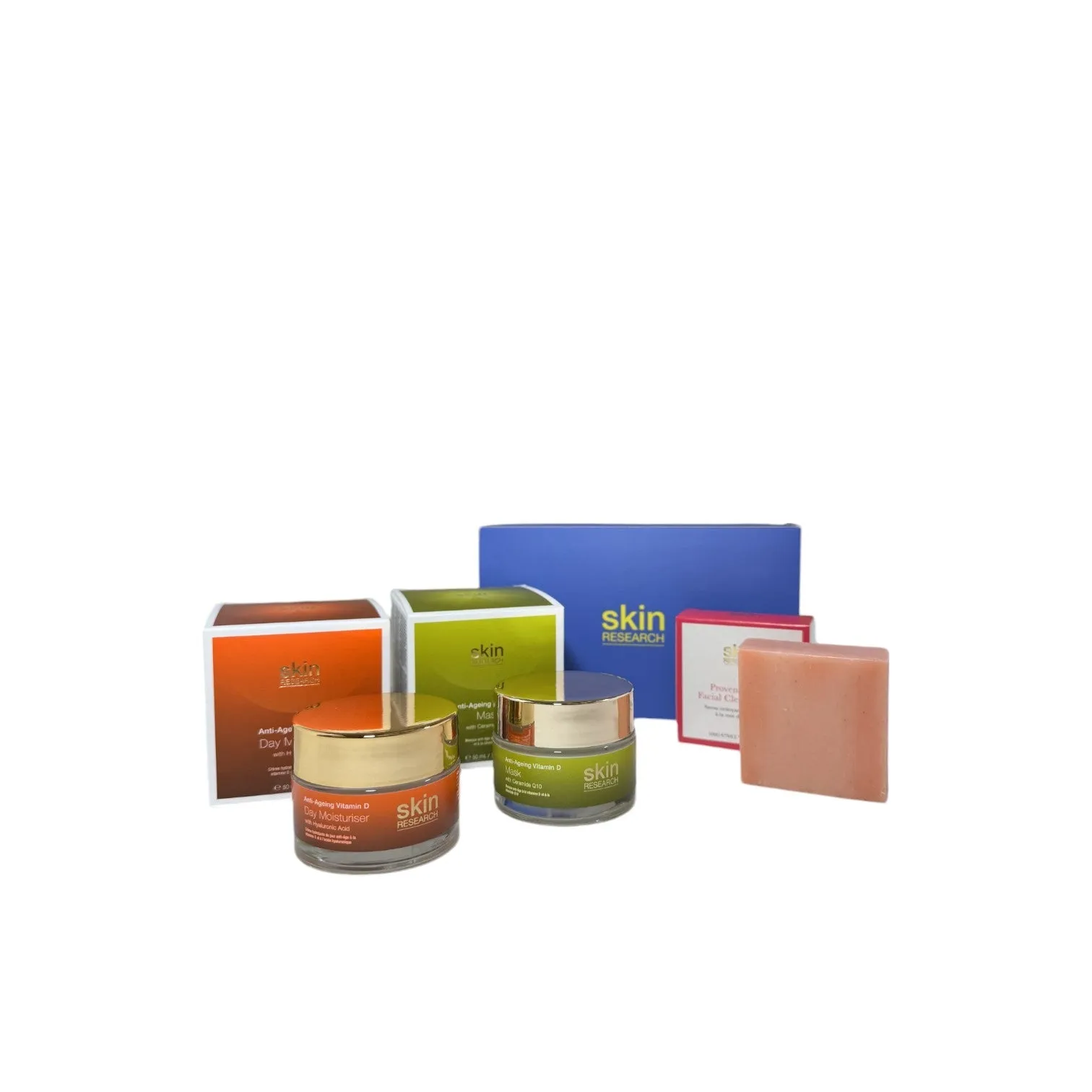 Skin Research Anti-Ageing Vitamin D Skincare New Year New Me Gift Set