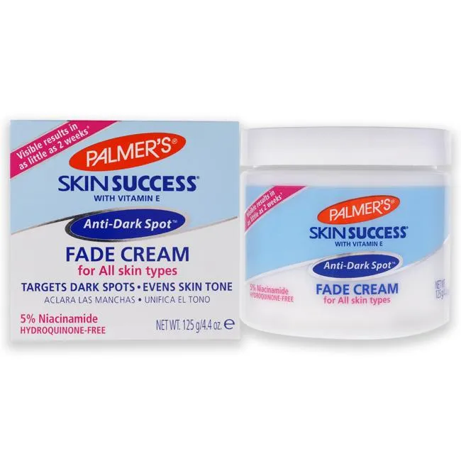 Skin Success Anti-Dark Spot Fade Cream - All Skin Types by Palmers for Unisex - 4.4 oz Cream