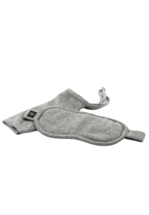 Sleep Mask Cashmere Light Grey