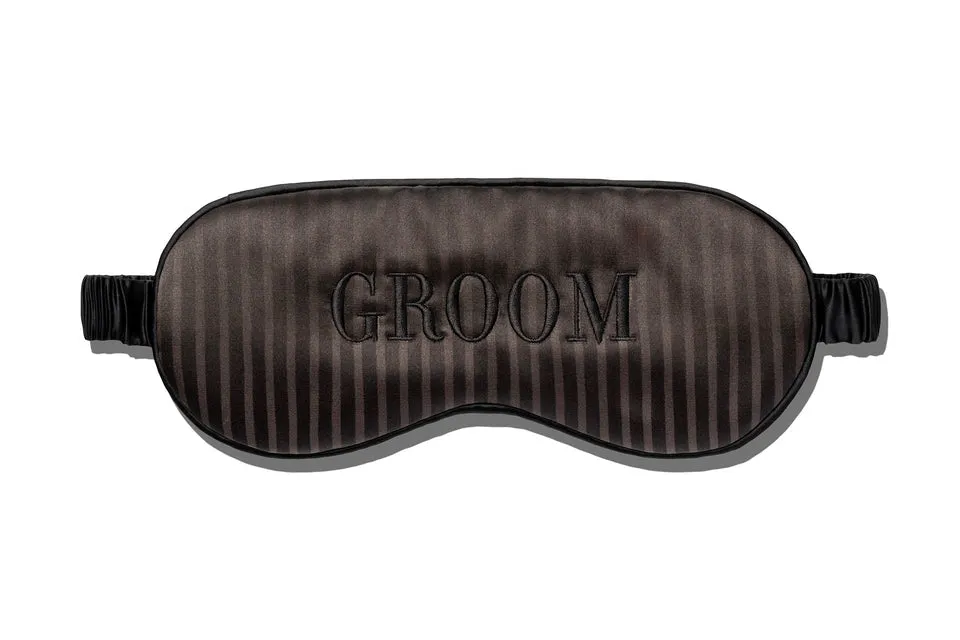 Slip slip pure silk sleep mask - groom