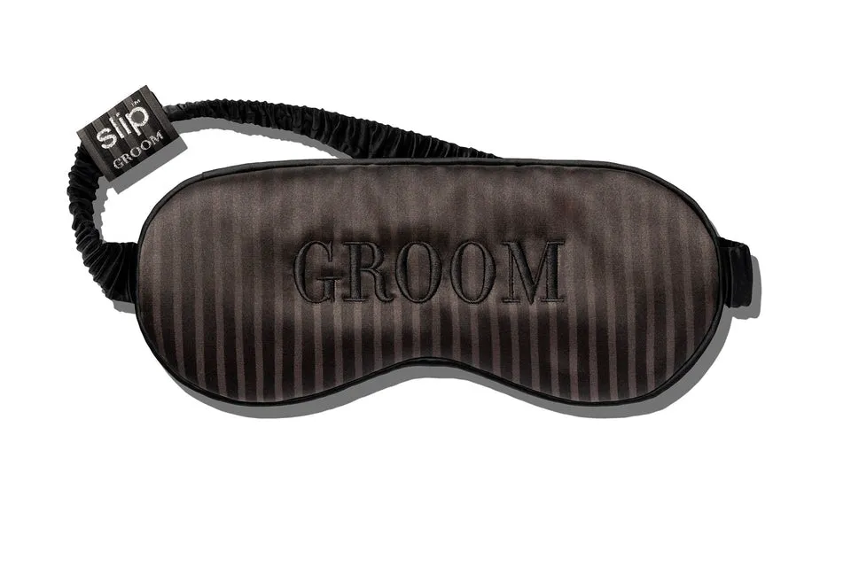 Slip slip pure silk sleep mask - groom