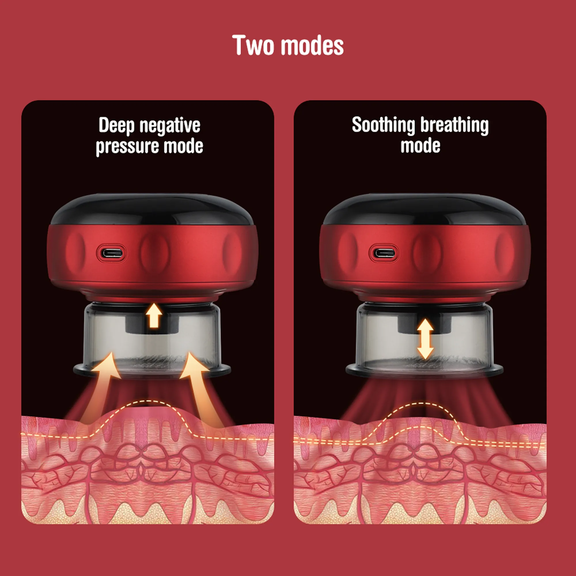 Smart Vacuum Suction Cup - Massage Device