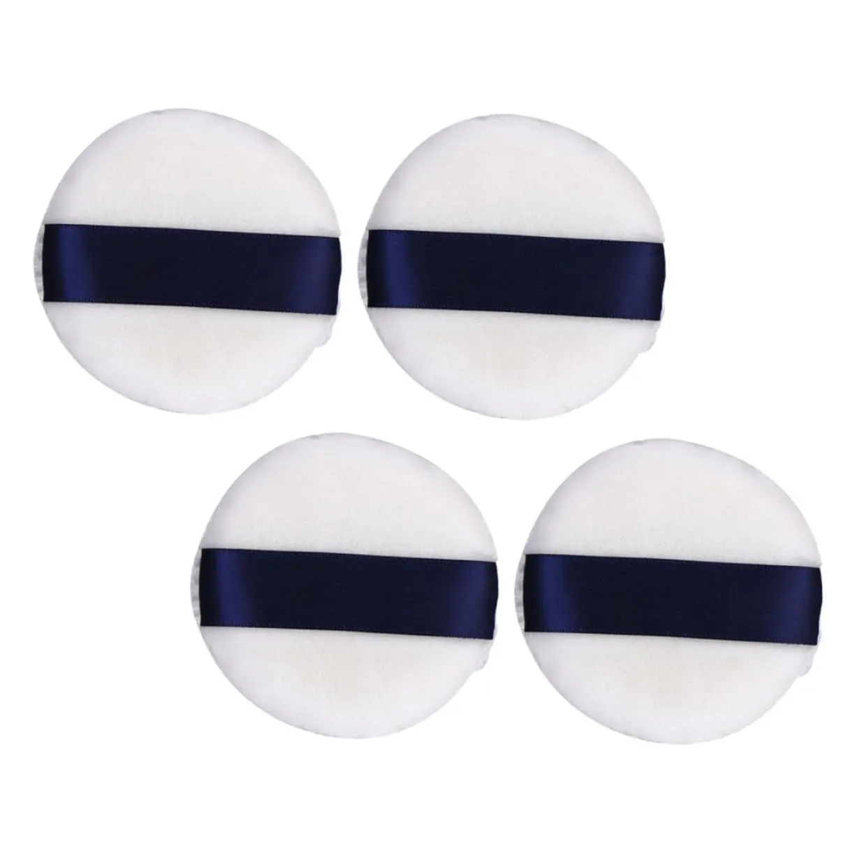 SMASOLO 4pcs Compact Powder Puff Skin-friendly Loose Powder Puff for Makeup Portable Lightweight for Home Travel Use for Professional Personal Application