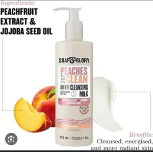 Soap & Glory Peaches & Clean Deep Cleansing Milk 350ml