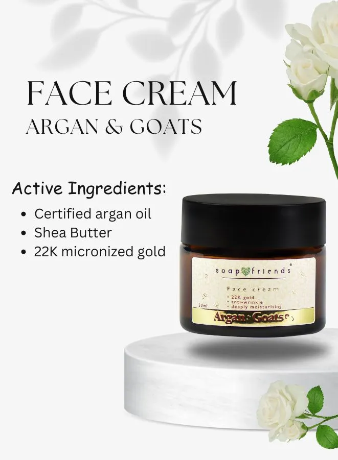 Soap&Friends Natural Nourishing Face Cream: Antiwrinkle cream | 50 ml