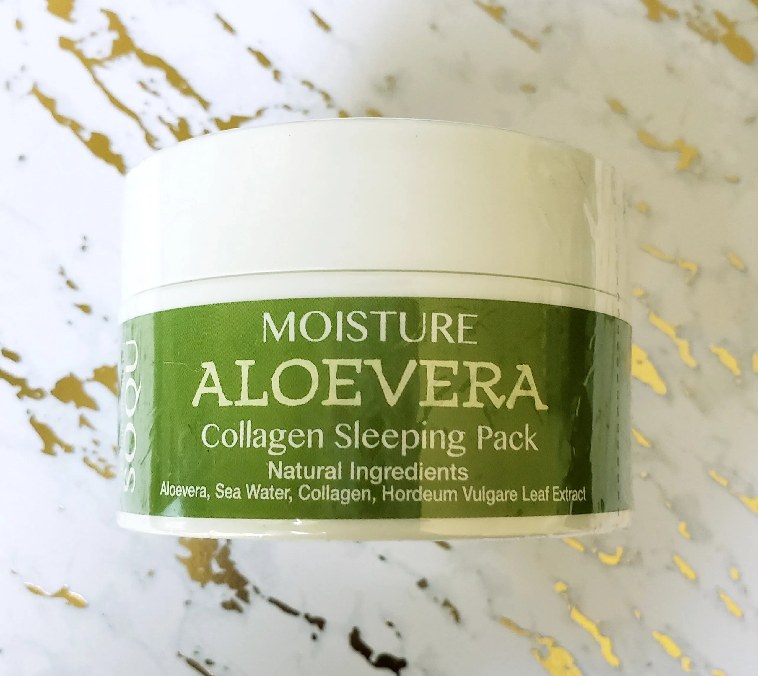 Soqu Aloe Vera Moisture Collagen Sleeping Pack