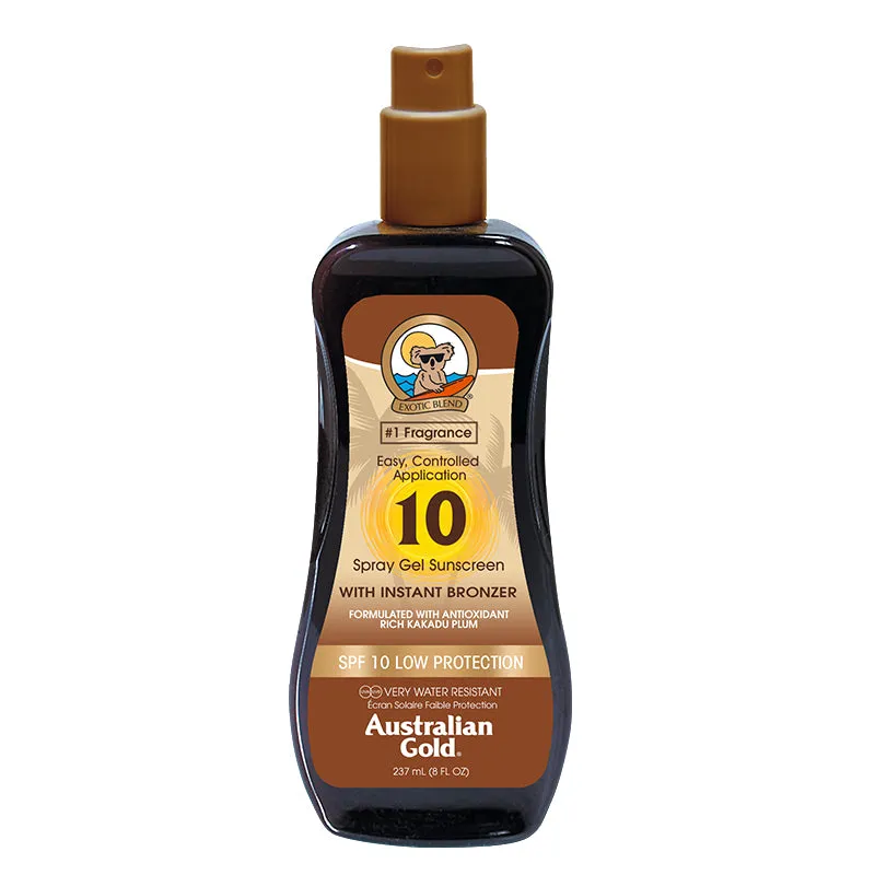 SPF 10 Spray Gel with Bronzer