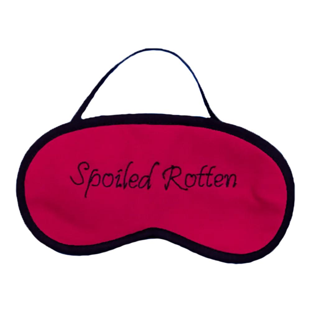 Spoiled Rotten (Pink) Eye Mask