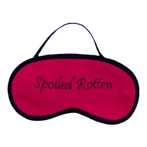 Spoiled Rotten (Pink) Eye Mask