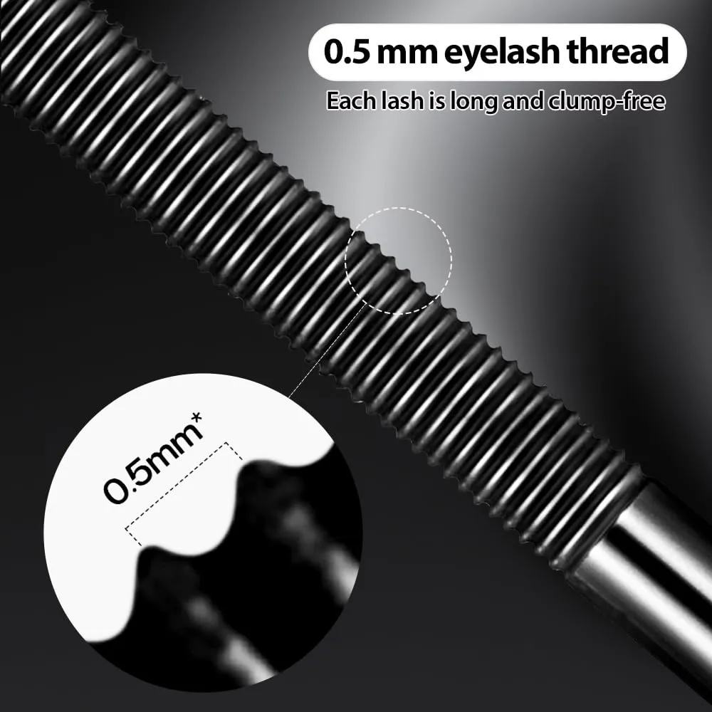 Steel Pipe Eyelash Primer, 2025 New Steel Tube Eyelash Primer Tube Mascara Primer Long-Lasting Curling Mascara, Waterproof Long Curling Mascara for Natural Lengthening (1PC)