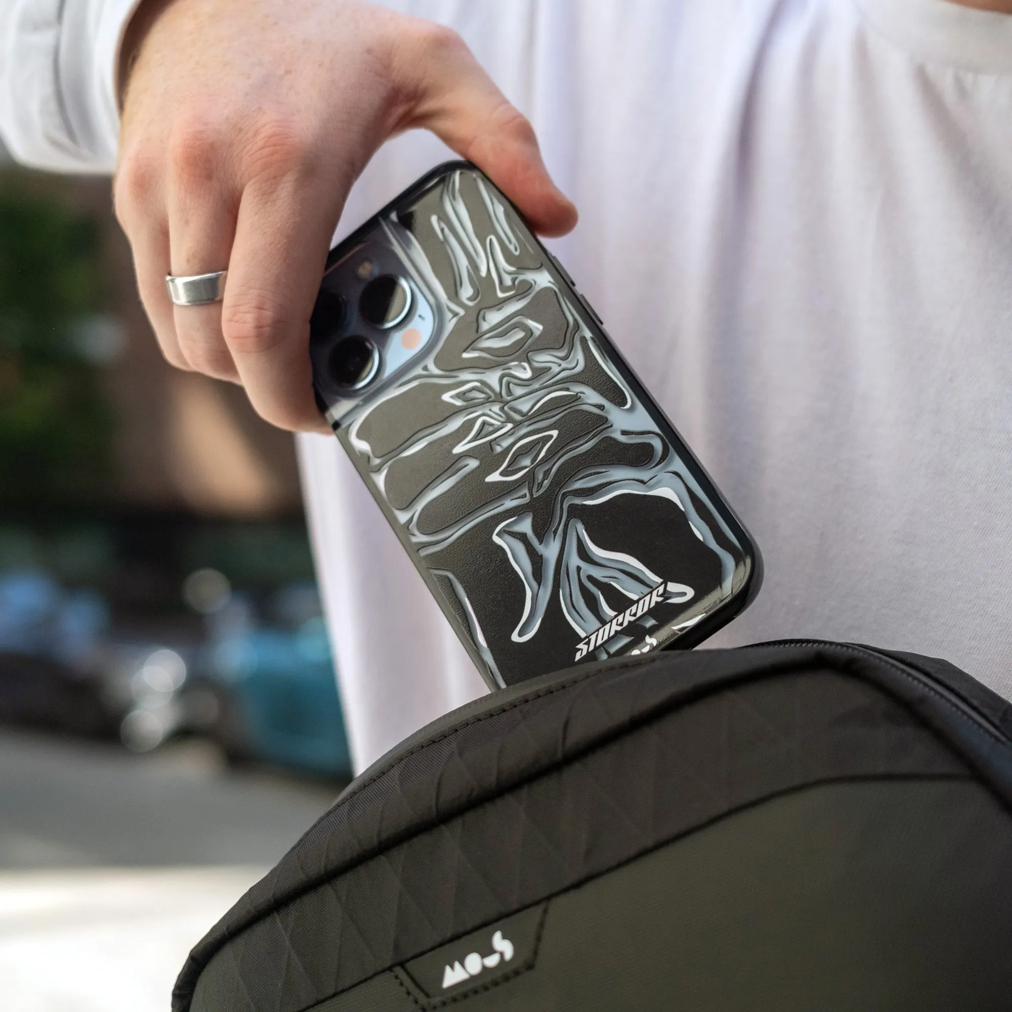 STORROR Liquid Warp Printed Phone Case