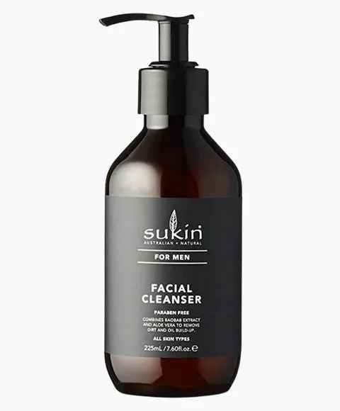 Sukin Australian Natural Skincare Facial Cleanser For Men - 225ml