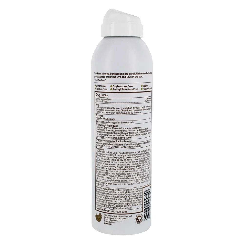 Sun Bum Mineral SPF 30 Spray 6oz