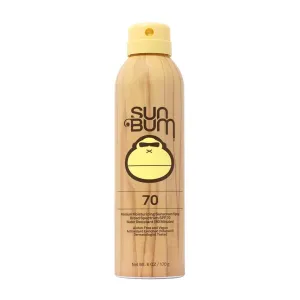 Sun Bum Original SPF 70 Sunscreen Spray - Moisturizing UVA/UVB Protection, Vitamin E - 6 oz