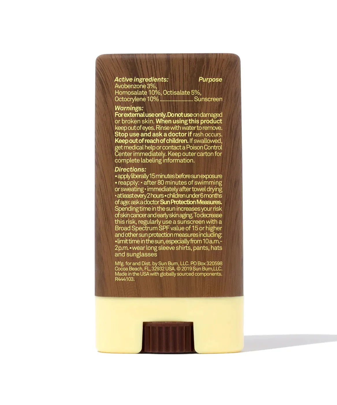 Sunbum - Original SPF 30 Sunscreen Face Stick