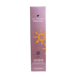Sundari Gotu Kola and Lotus Body Oil, 3.4 Ounce