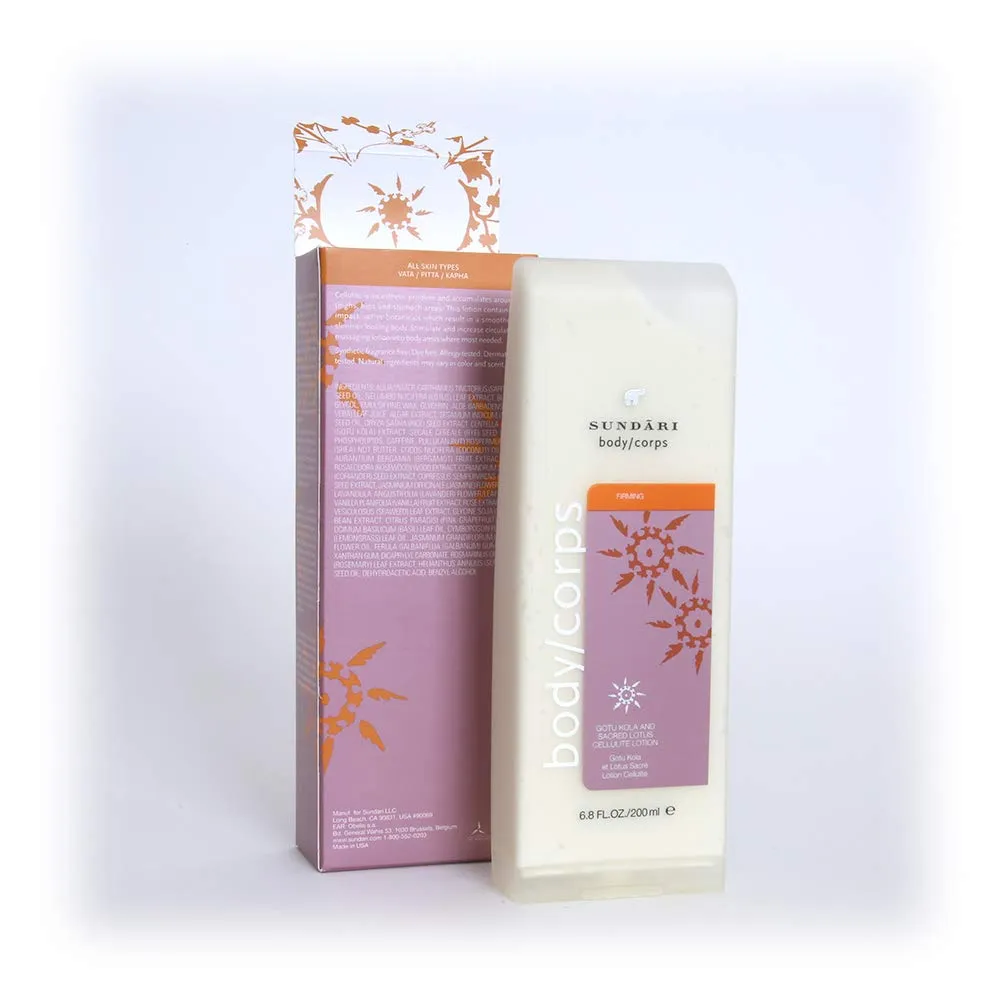 Sundari Gotu Kola and Sacred Lotus Cellulite Lotion, 6.8 Ounce