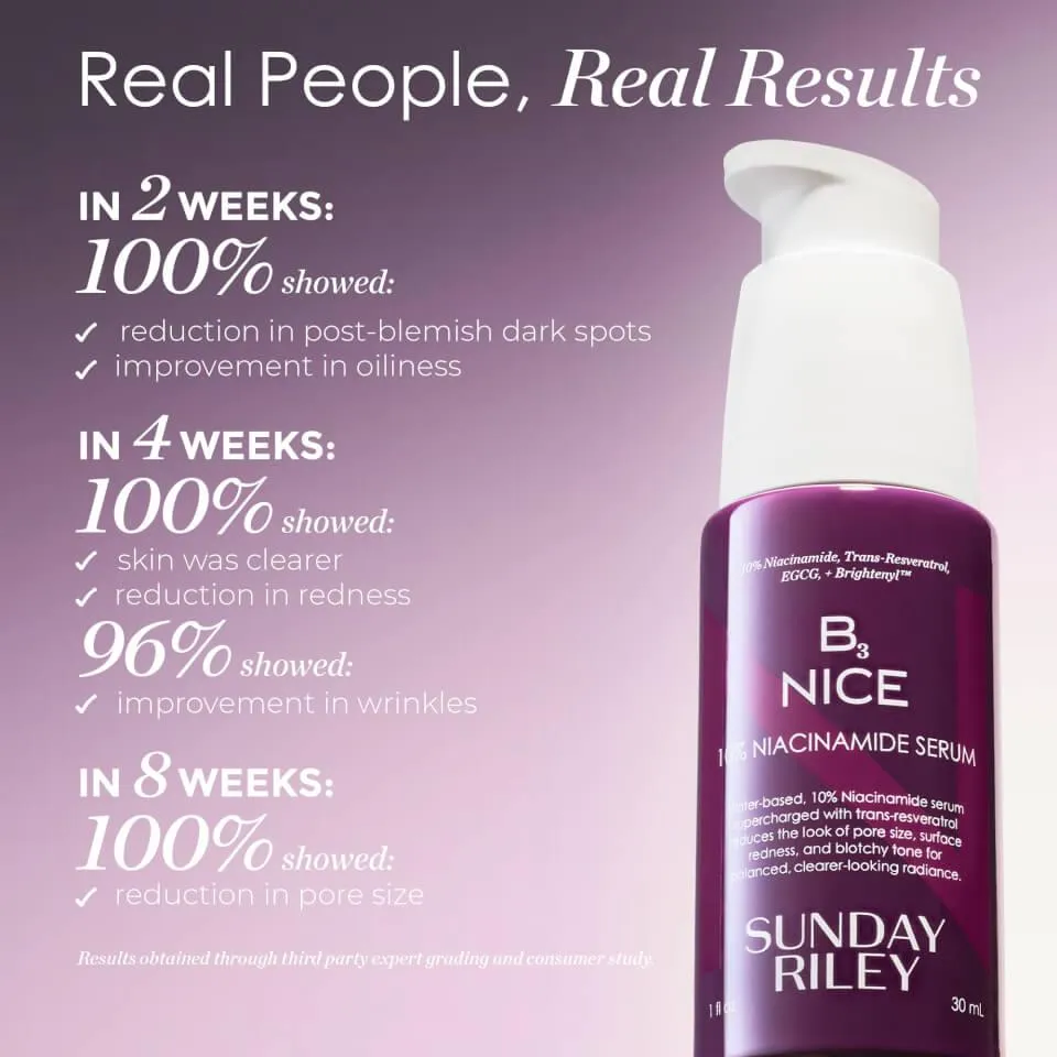 Sunday Riley - B3 NICE 10% NIACINAMIDE SERUM