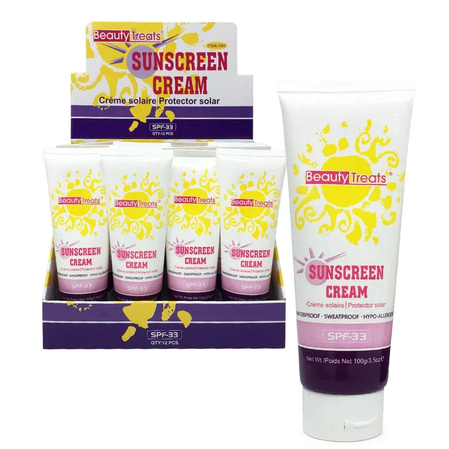 Sunscreen Cream SPF-33 (12 units)
