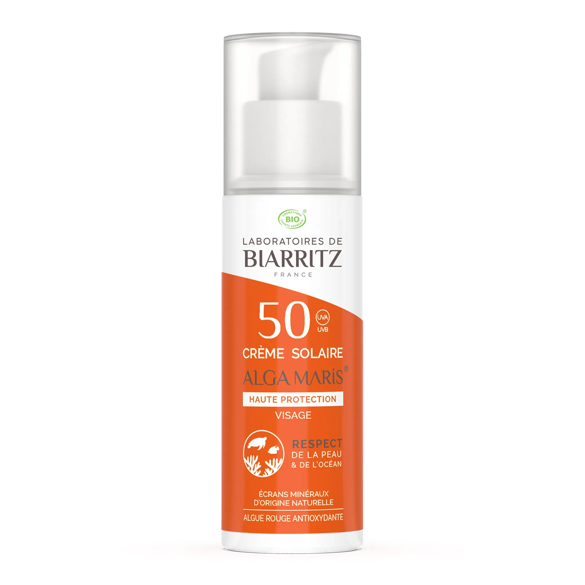 Sunscreen for face, SPF50, 50 ml