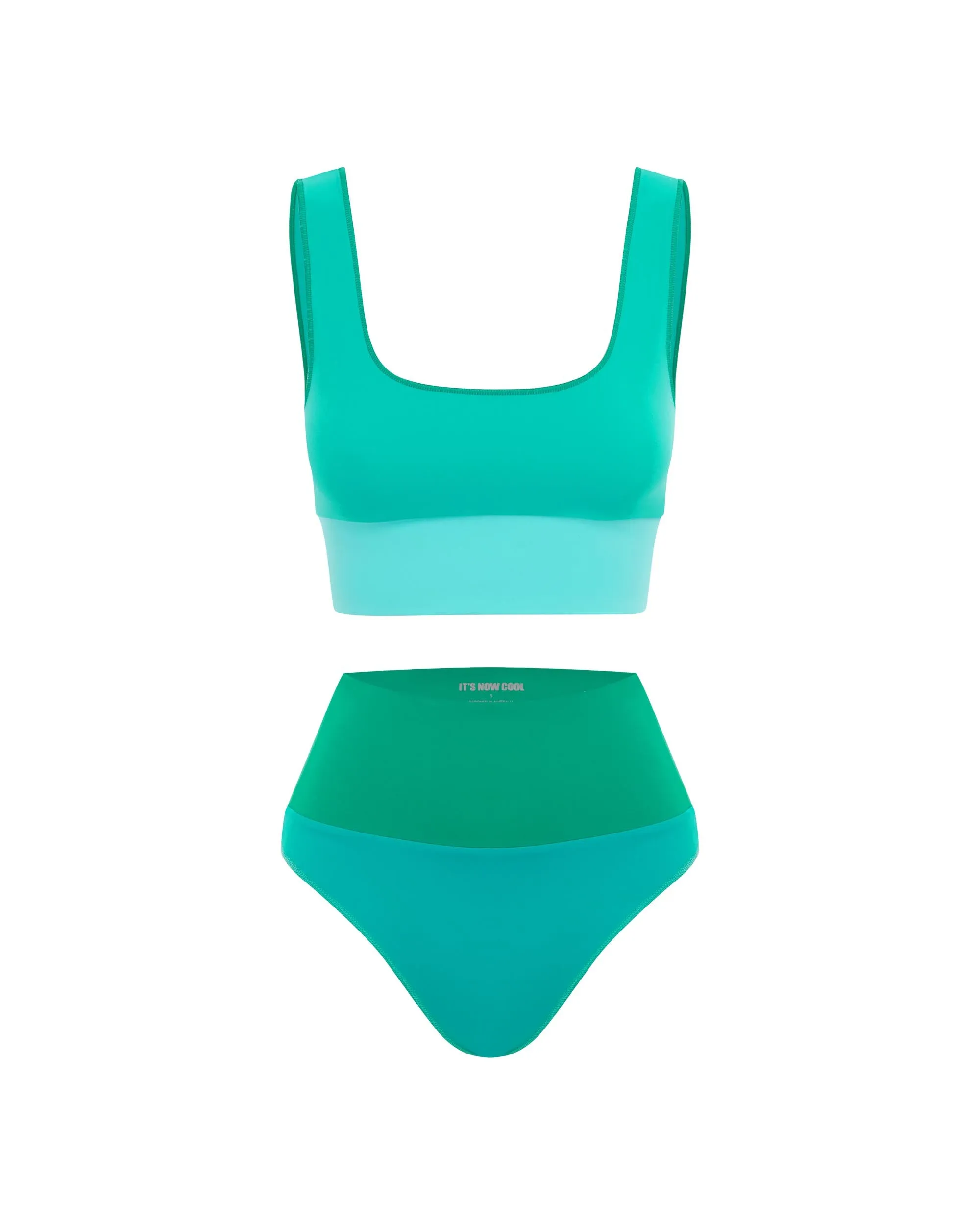 The Contour Crop Top - Greene