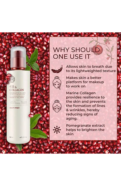 THE FACE SHOP Pomegranate & Collagen Skincare Set