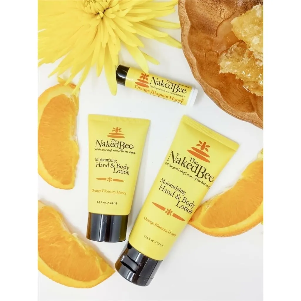The Naked Bee Lip Balm in Orange Blossom Honey 0.15 oz