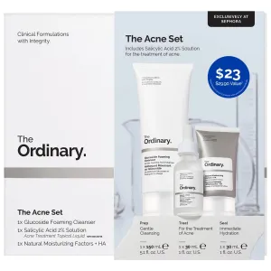 THE ORDINARY the acne set including salysilc acid 2% solution for the treatmint of acne مجموعة الساليسيلك اسد للعناية بالبشرة