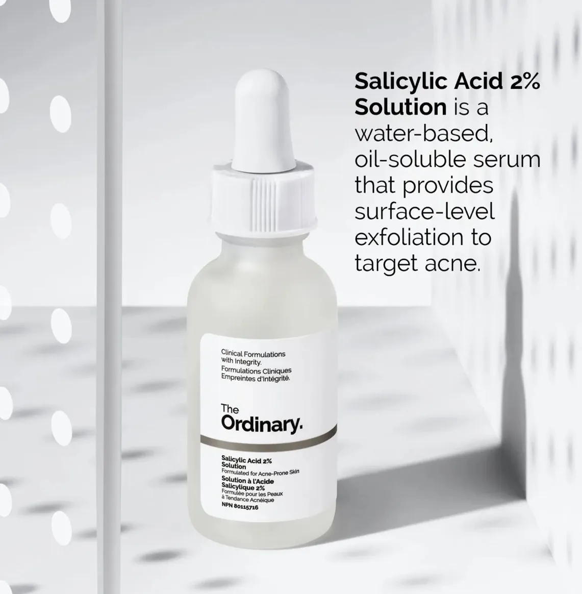 THE ORDINARY the acne set including salysilc acid 2% solution for the treatmint of acne مجموعة الساليسيلك اسد للعناية بالبشرة