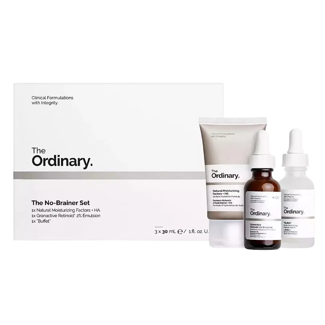 The Ordinary - The No-Brainer Set - 3 pcs / 1 FL Oz / 30ml