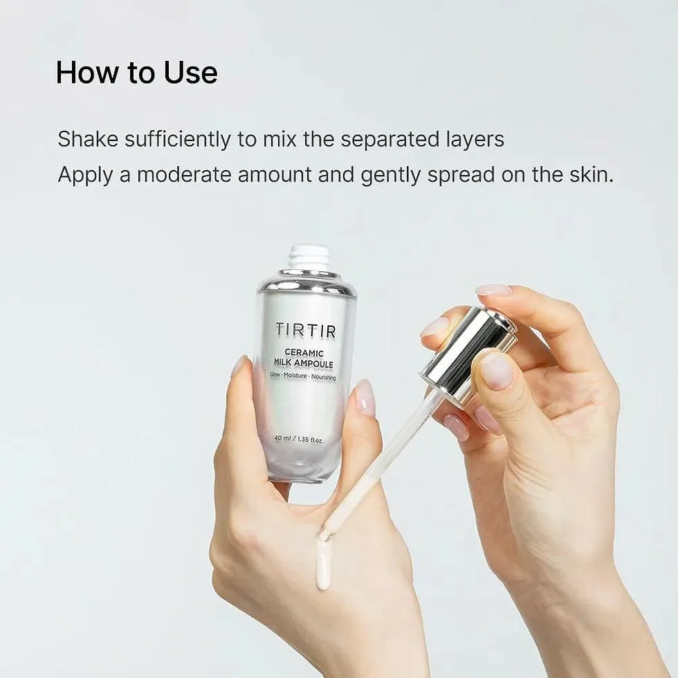 TirTir - Ceramic Milk Ampoule - 40ml